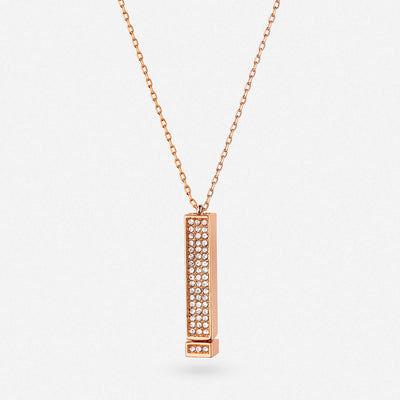 "I Love You" Halsband Roséguld